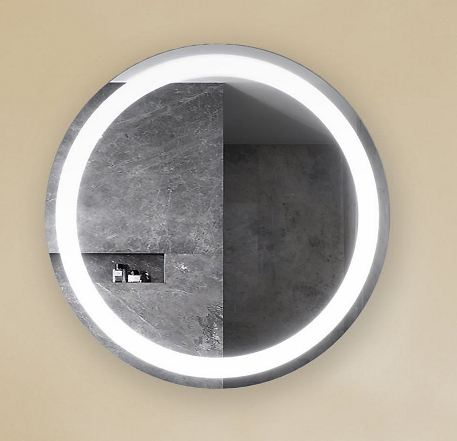 Round Lighted Mirror