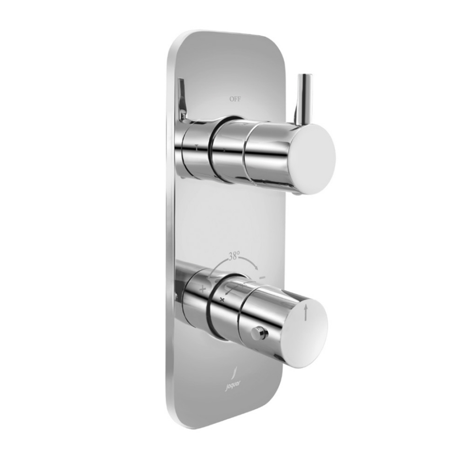 AQUAMAX EXPOSED PART KIT OF THERMOSTATIC SHOWER MIXER - CHROME