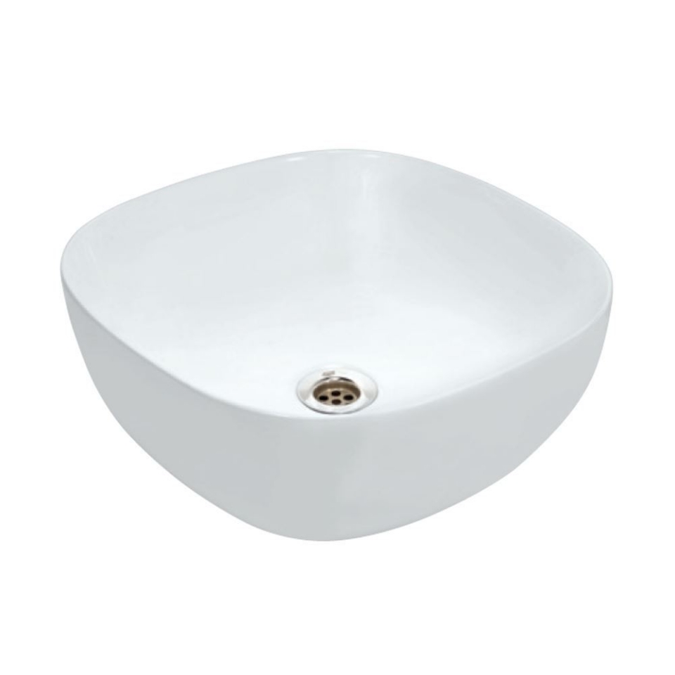 THIN RIM TABLE TOP BASIN - WHITE