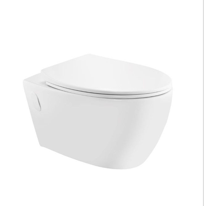 RIMLESS WALL HUNG WC WITH UF SOFT CLOSE