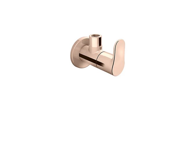 ANGLE VLV G1/2 G13MM IN ROSE GOLD